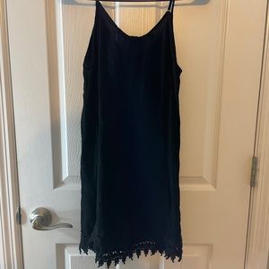 Long tank. Lace bottom